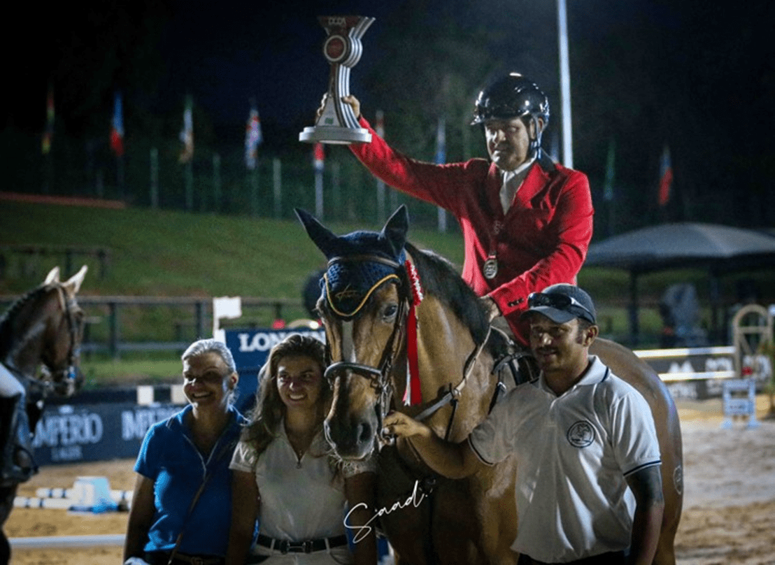 Vit ria de Vitor Alves na abertura do Longines XTC 2021 Canal do