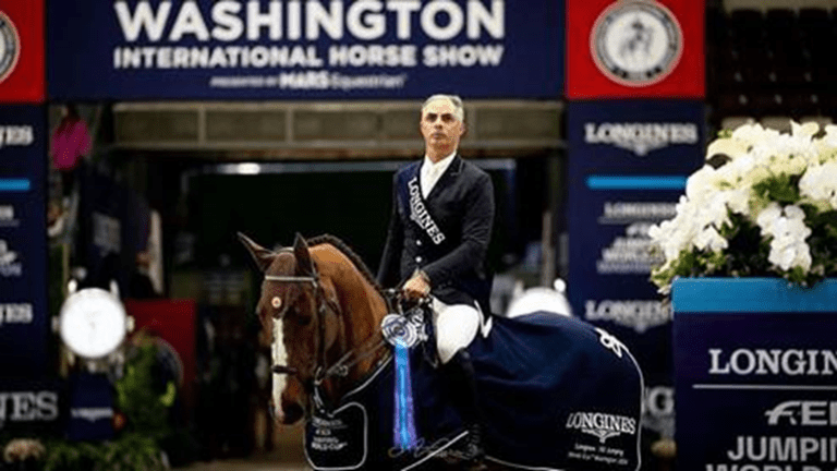 Rodrigo Pessoa é campeão de etapa da Copa do Mundo de Hipismo saltos nos EUA 